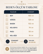 Kolları Kaplama Düğmeli Elbise 5132