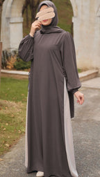 Yandan Garnili Elbise 5061